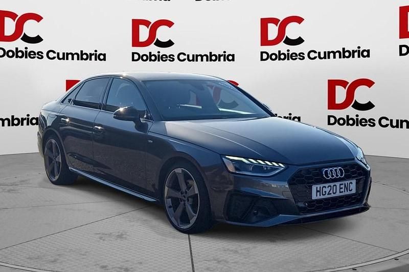 Used Audi A4 Black Edition 163 HP (119 kW) 2020 Grey Sedan