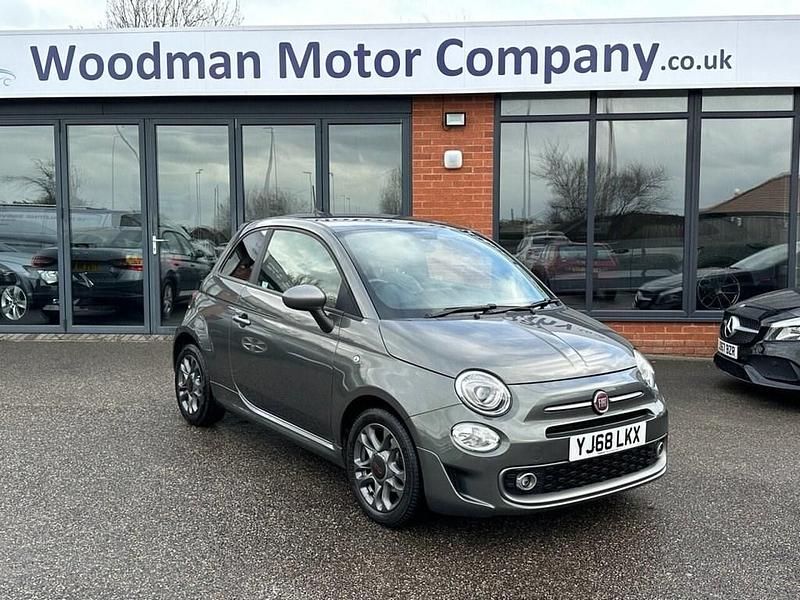 Used Fiat 500 S 69 HP (50 kW) 2018 Grey Hatchback