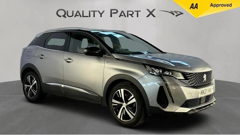 Grey Used 2021 Peugeot 3008 Premium Hatchback | £12,999 (Fair price) - Image 1/4