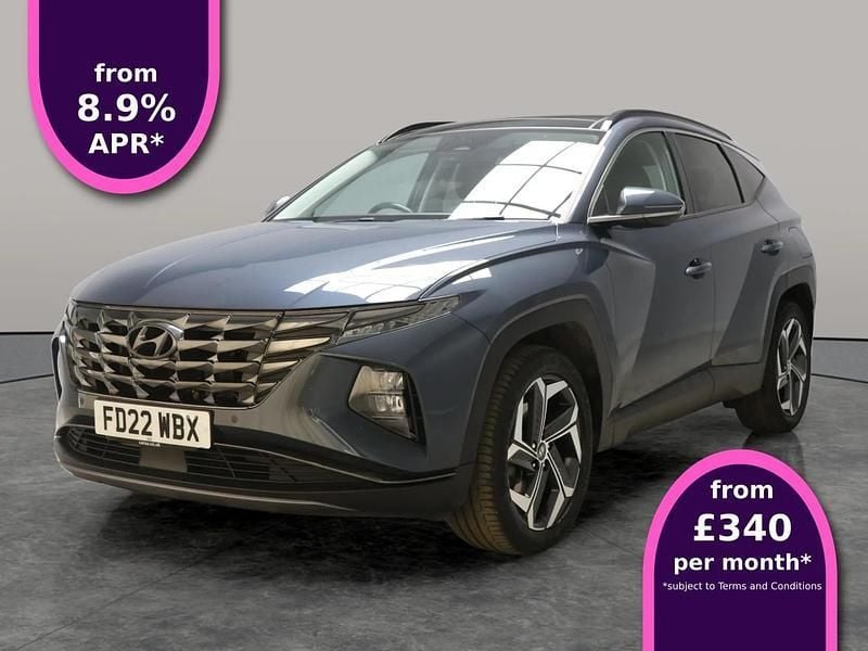 Blue Used 2022 Hyundai Tucson Ultimate SUV | £22,682 (Fair price) - Image 1/4