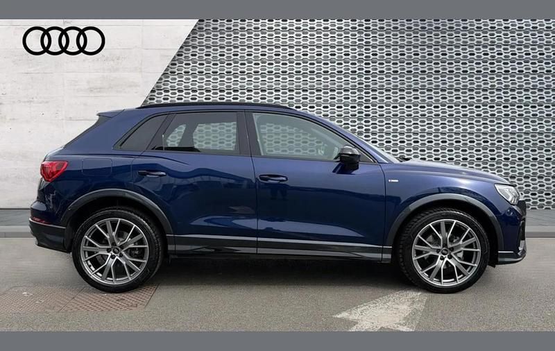 Used Audi Q3 Black Edition 150 HP (110 kW) 2025 Blue SUV