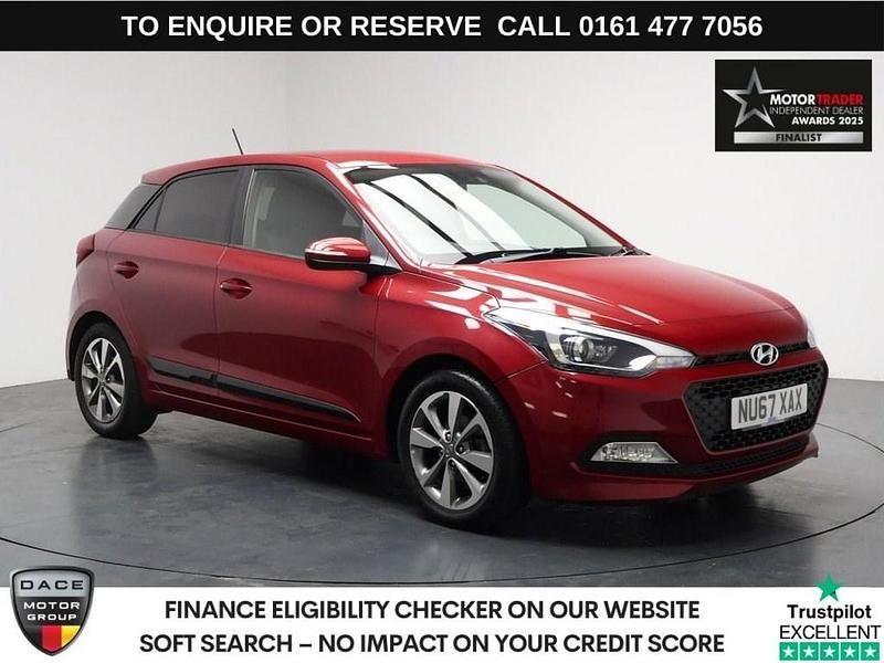 Red Used 2017 Hyundai i20 Premium Hatchback | £9,000 (Fair price) - Image 1/3