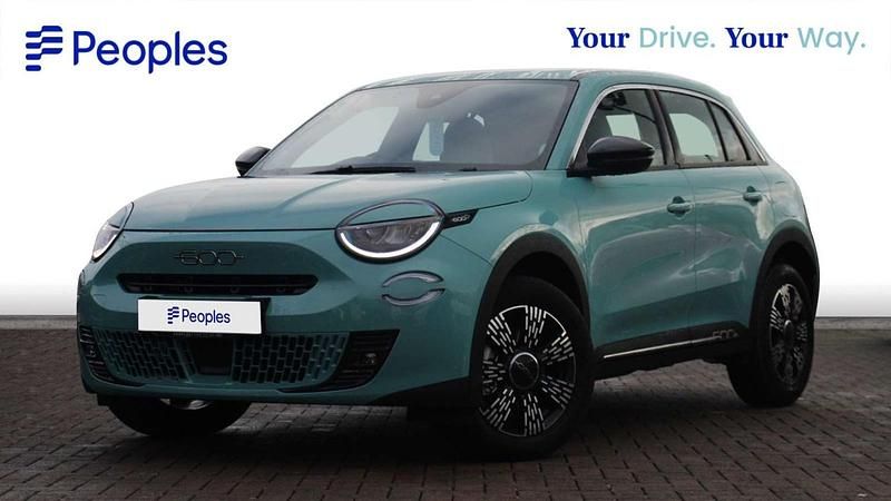 New Fiat 600 2025 Blue Hatchback