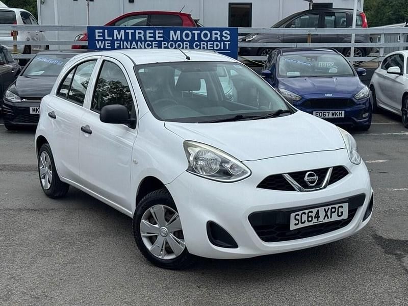 White Used 2015 Nissan Micra Visia Hatchback | £4,499 (Fair price) - Image 1/4