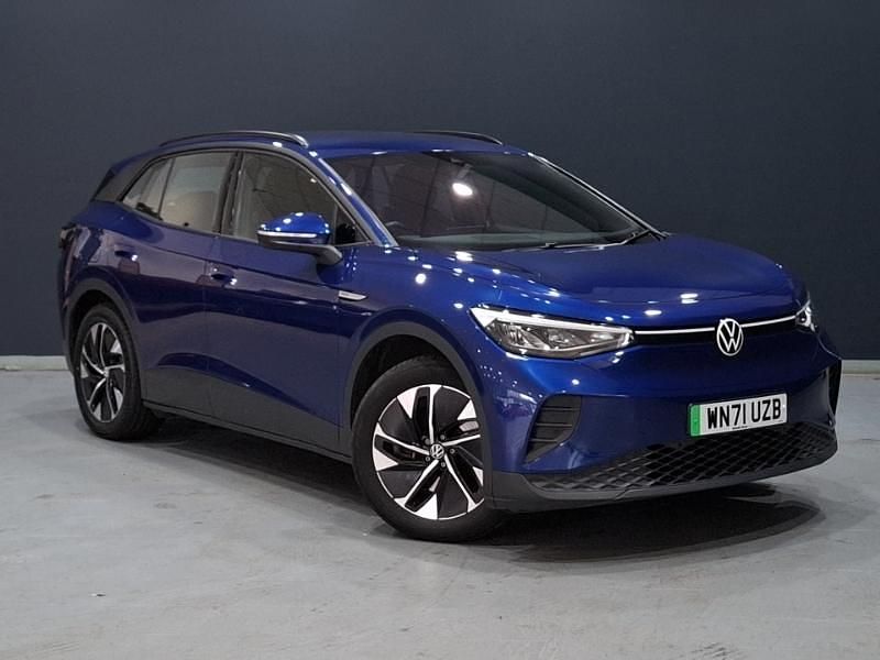 Blue Used 2021 VW ID.4 Pro Performance SUV | £18,498 (Fair price) - Image 1/4