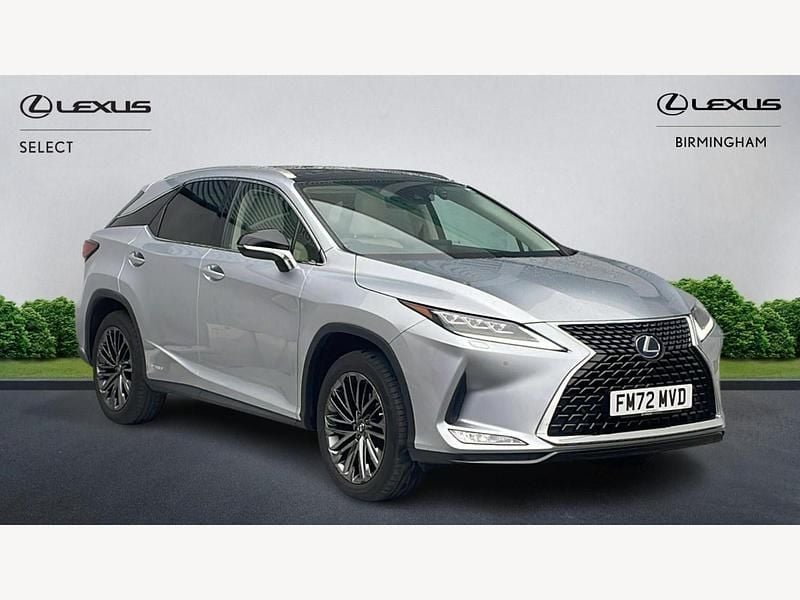 Used Lexus RX450h 313 HP (230 kW) 2022 Silver SUV