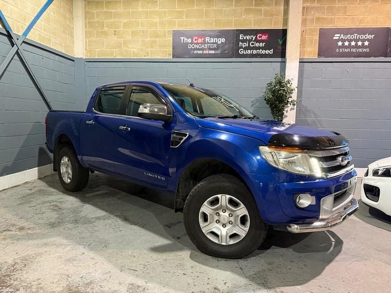 Used Ford Ranger Limited 2013 Blue Pickup