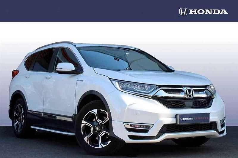 White orchid Used 2020 Honda CR-V Hybrid SUV | £24,450 (Expensive) - Image 1/4