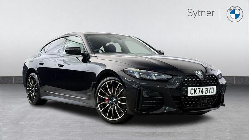 Black Used 2024 BMW 420 Gran Coupé M Sport Coupe | £35,500 (Fair price) - Image 1/4