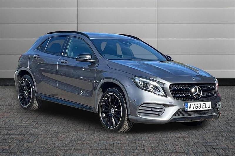 Used Mercedes GLA220 AMG Line Premium 177 HP (130 kW) 2018 Mountain grey SUV