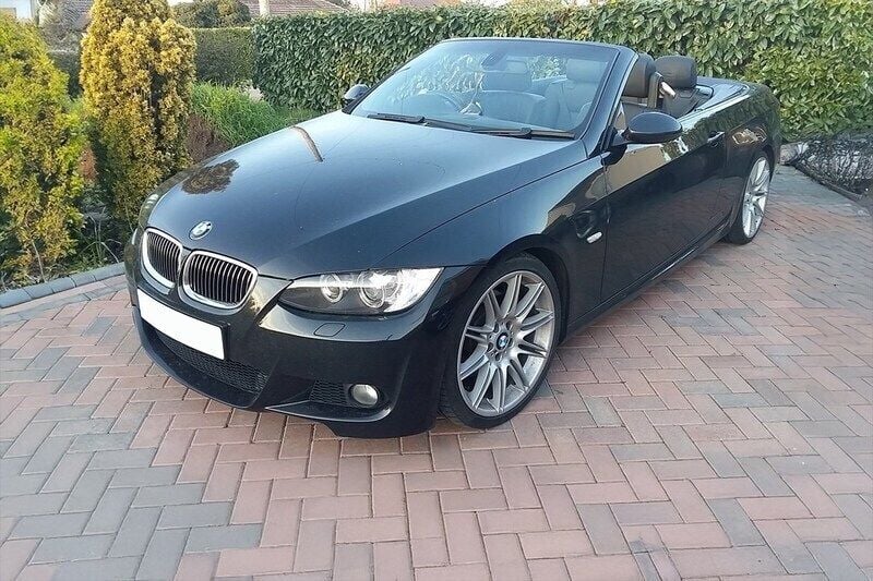 Black Used 2008 BMW 325 Cabriolet M Sport Cabriolet | £4,950 (Fair price) - Image 1/3