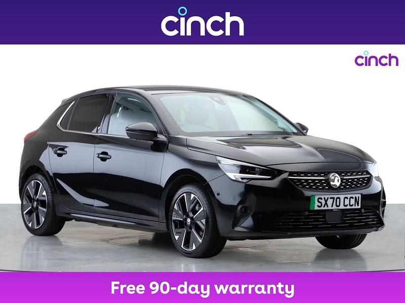 Black Used 2021 Vauxhall Corsa-e Elite Hatchback | £10,949 (Fair price) - Image 1/3
