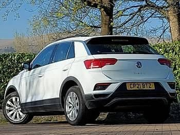 Used VW T-Roc SE 110 HP (80 kW) 2021 White SUV