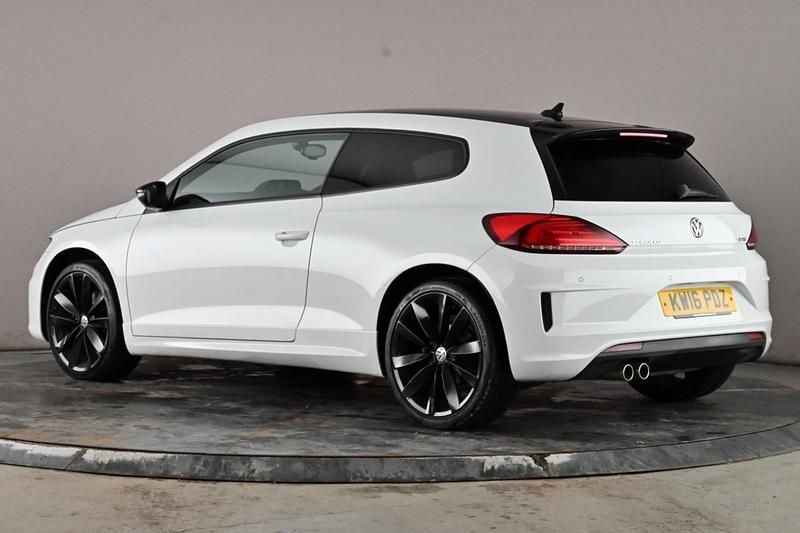 Used VW Scirocco Black Edition 184 HP (135 kW) 2016 White Coupe