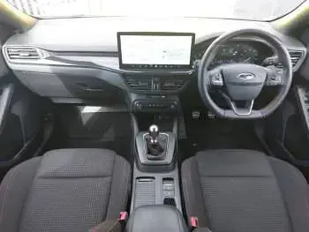 Used Ford Focus ST-Line 125 HP (91 kW) 2024 Blue Hatchback