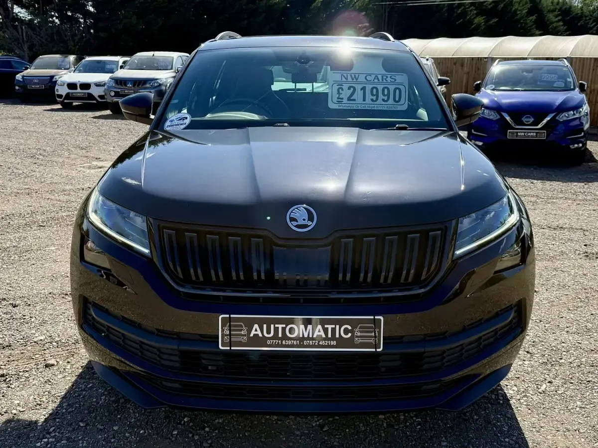 Used Skoda Kodiaq SportLine 187 HP (137 kW) 2019 Black SUV