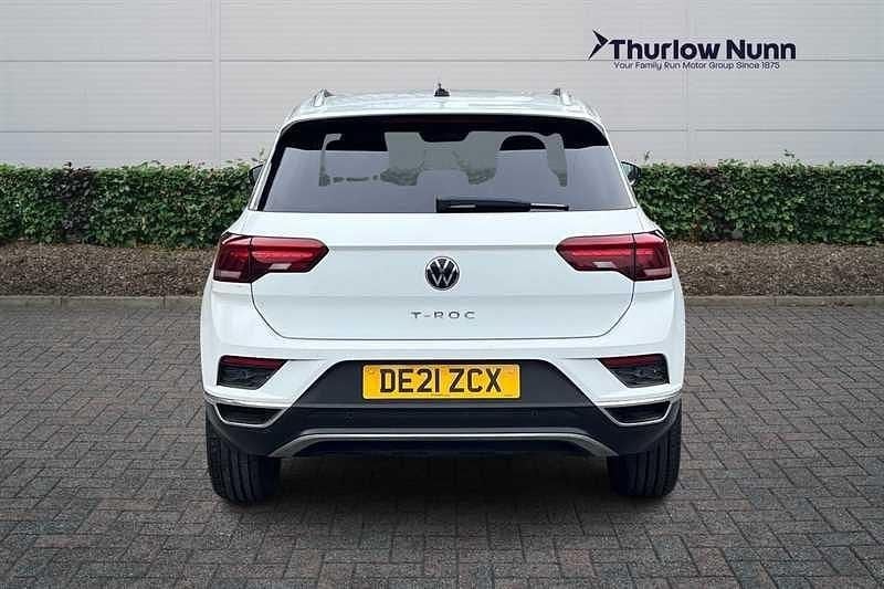 Used VW T-Roc SEL 150 HP (110 kW) 2021 White SUV