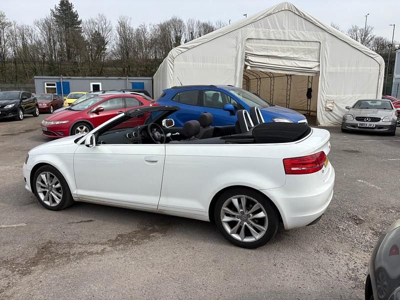 Used Audi A3 Cabriolet Sport 105 HP (77 kW) 2012 White Cabriolet