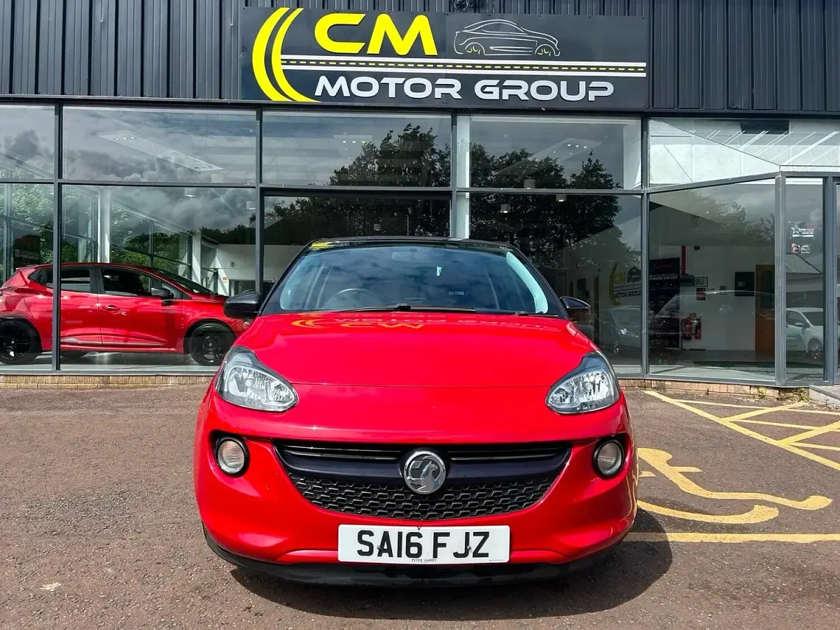 Used Vauxhall Adam 70 HP (51 kW) 2016 Red Hatchback