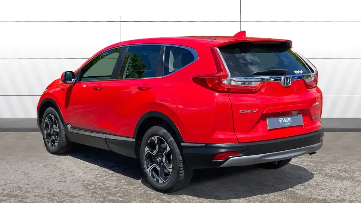 Used Honda CR-V Hybrid 184 HP (135 kW) 2021 Red SUV