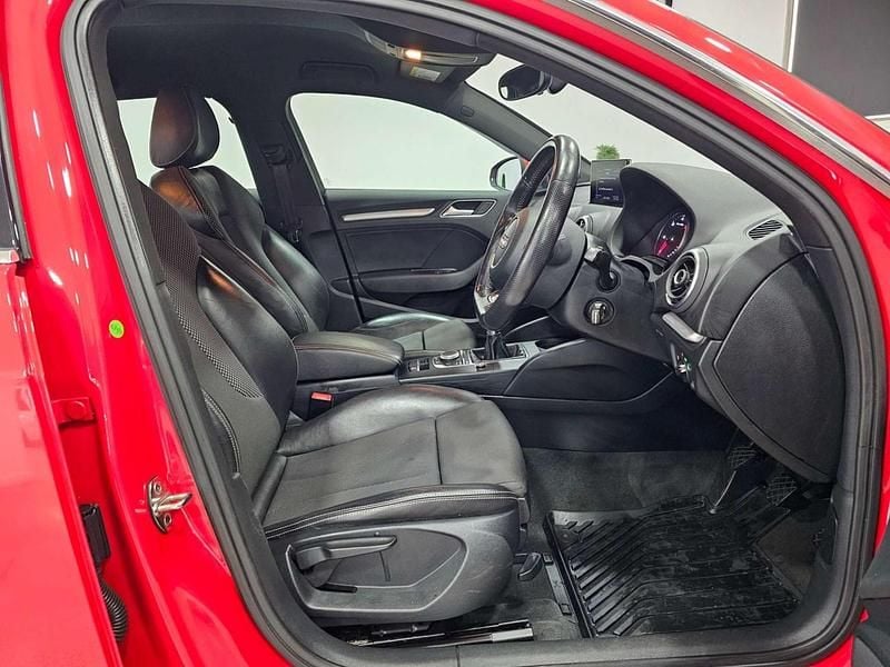 Used Audi A3 Sportback S-Line 2014 Red Hatchback