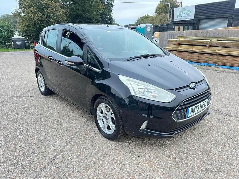 Used Ford B-MAX Zetec 90 HP (66 kW) 2013 Black MPV