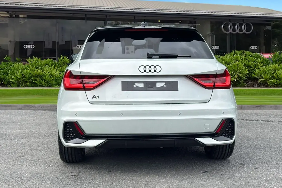New Audi A1 Sportback Black Edition 2026 Silver Hatchback