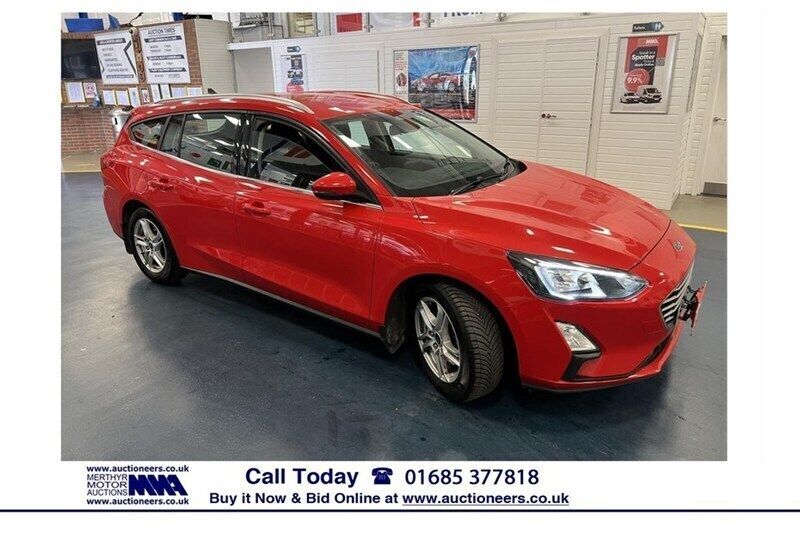 Red Used 2022 Ford Focus Zetec Estate | £7,836 (Super price) - Image 1/1