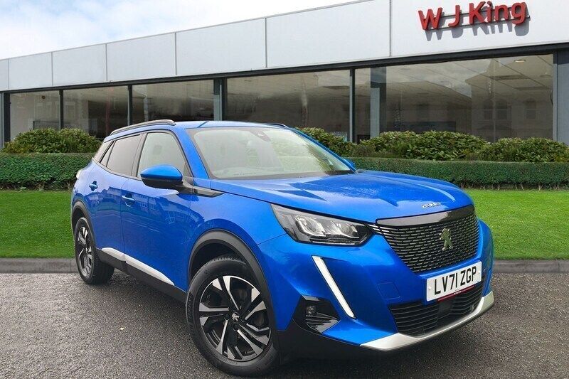 Blue Used 2021 Peugeot 2008 Allure Premium SUV | £17,995 (A bit pricey) - Image 1/3