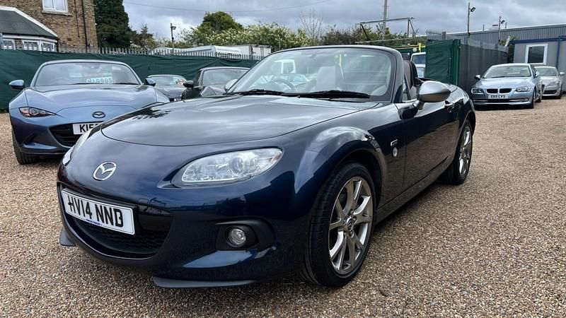 Used Mazda MX5 Edition 126 HP (92 kW) 2014 Blue Cabriolet