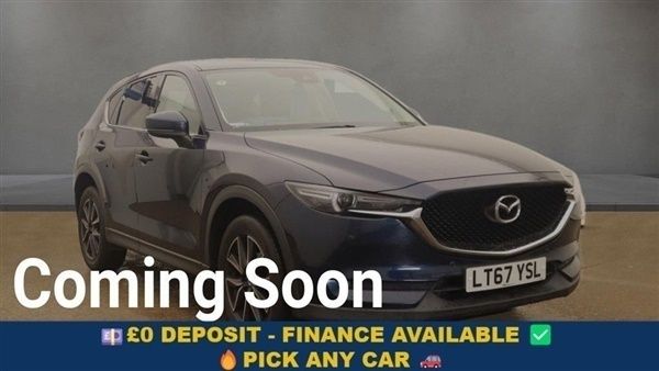 Blue Used 2018 Mazda CX-5 Inclusive SUV | £12,749 (Fair price) - Image 1/1