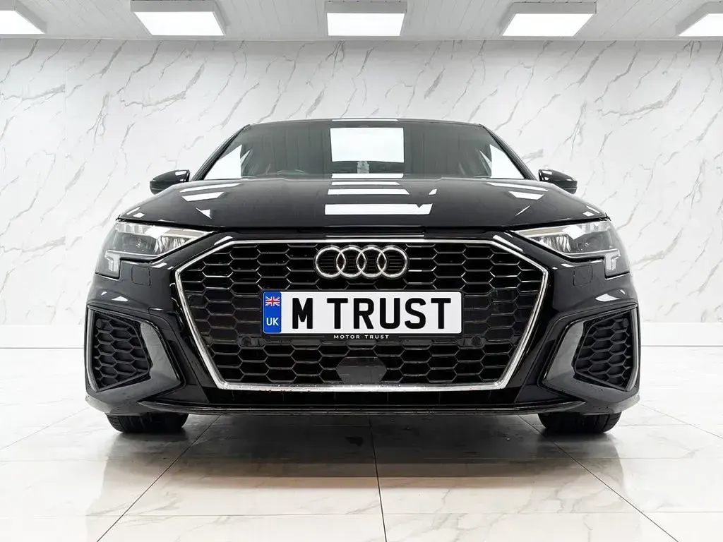 Used Audi A3 Sportback S-Line 110 HP (80 kW) 2022 Black Hatchback