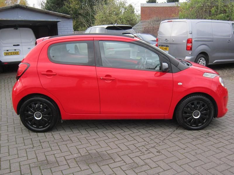 Used Citroën C1 Feel 82 HP (60 kW) 2015 Red Hatchback