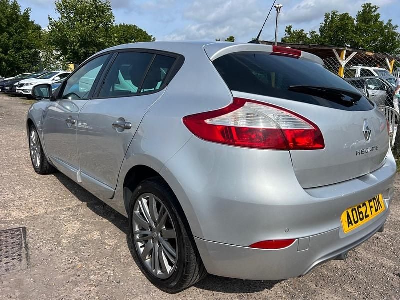 Used Renault Mégane GT Line GT-Line 110 HP (80 kW) 2012 Silver Hatchback