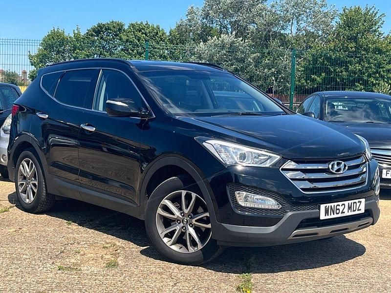 Black Used 2012 Hyundai Santa Fe Premium SUV | £5,988 (A bit pricey) - Image 1/4
