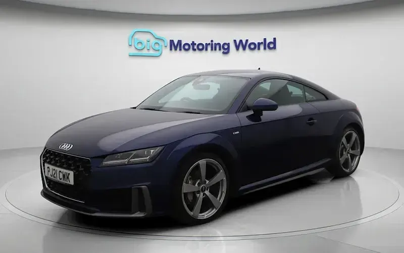 Usado Audi TT S-Line 245 HP (180 kW) 2021 Azul Coupé