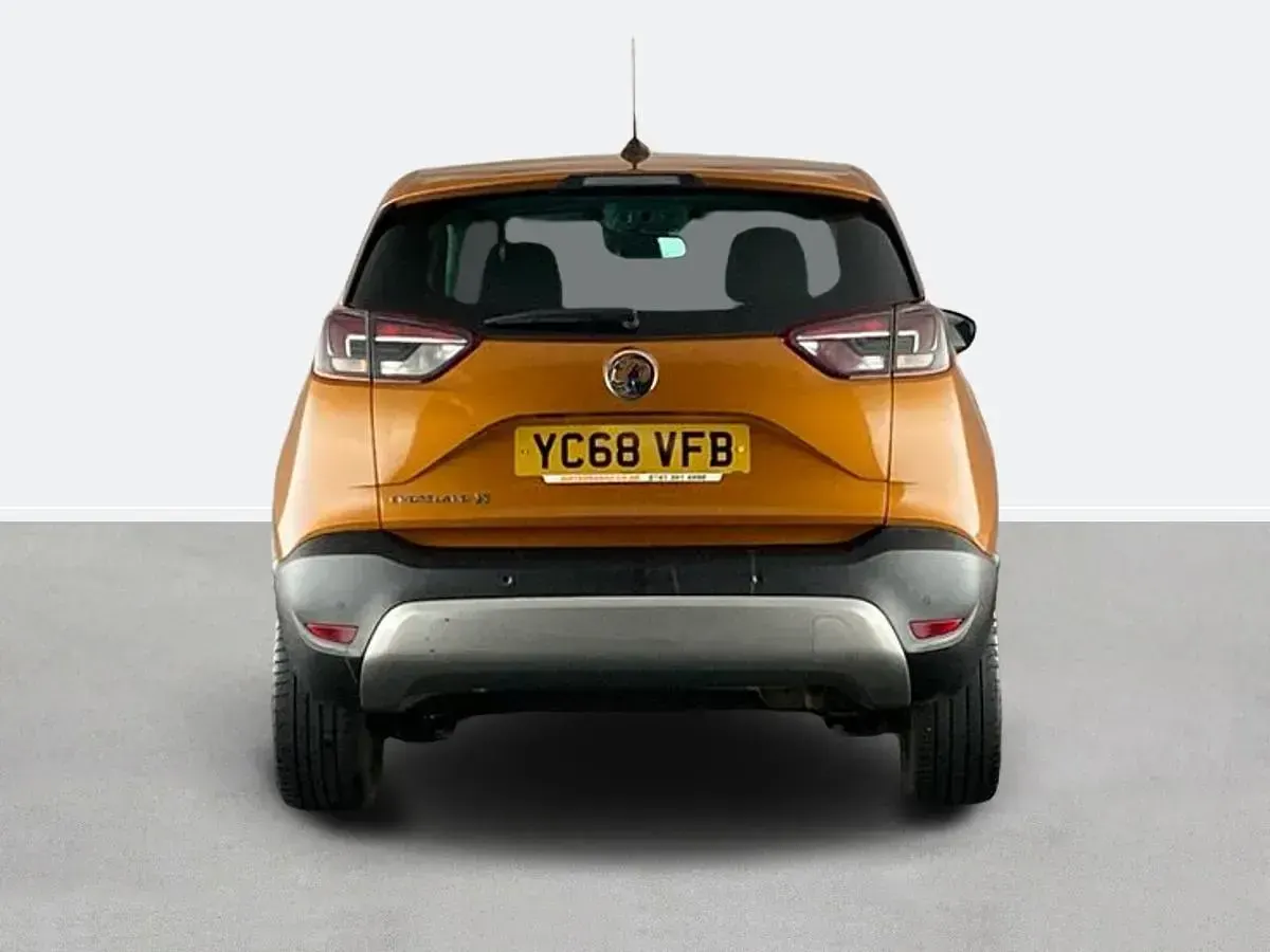 Used Vauxhall Crossland X Elite 81 HP (59 kW) 2018 Orange SUV