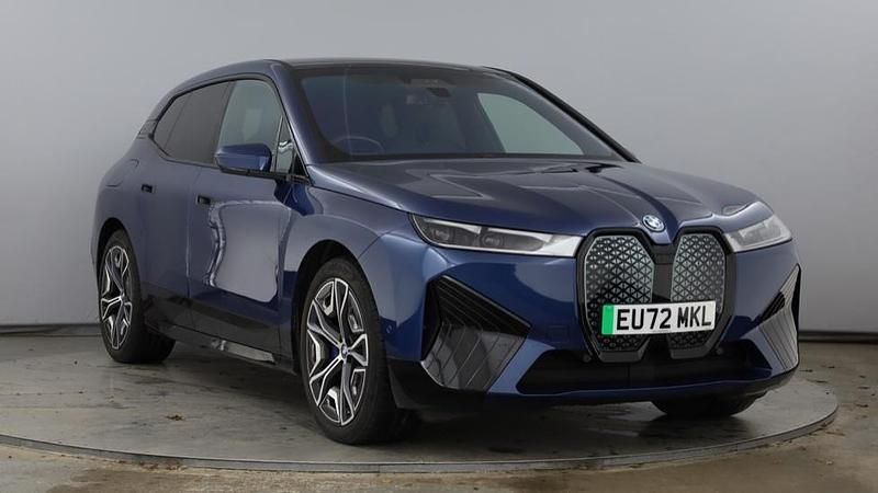 Blue Used 2022 BMW iX M Sport SUV | £36,995 (Fair price) - Image 1/4