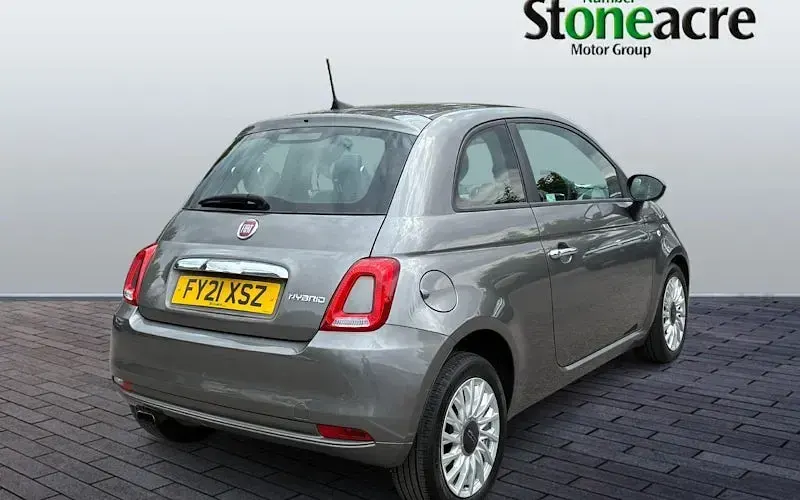Used Fiat 500 Lounge 69 HP (50 kW) 2020 Grey Hatchback