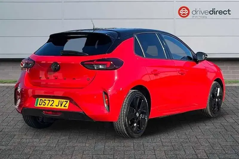 Second-hand Vauxhall Corsa-e Edition 100 kW (136 CP) 2022 Roșu Hatchback