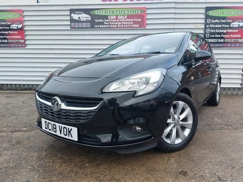 Used Vauxhall Corsa 2018 Black Hatchback
