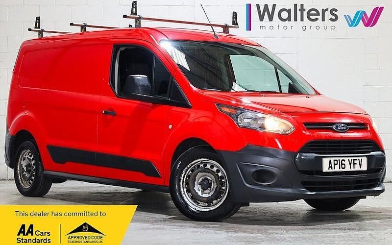 Used Ford Transit Connect 101 HP (74 kW) 2016 Red MPV