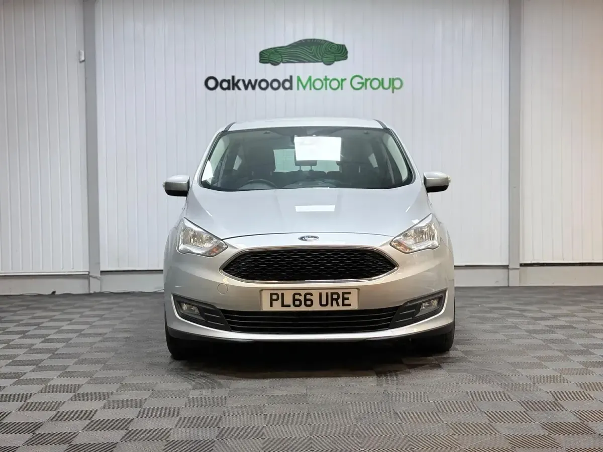 Used Ford C-MAX Zetec 120 HP (88 kW) 2017 Silver MPV