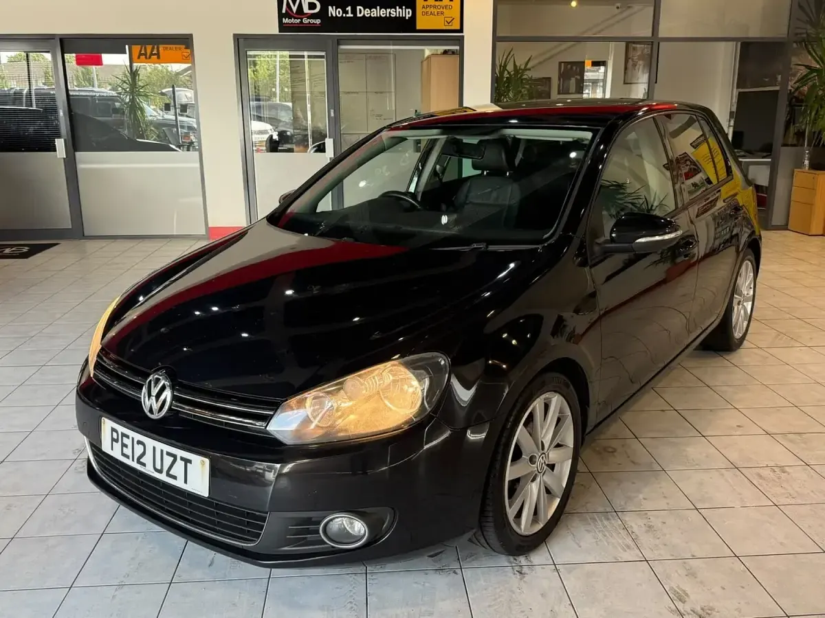 Used VW Golf VII GT 140 HP (102 kW) 2012 Black Hatchback