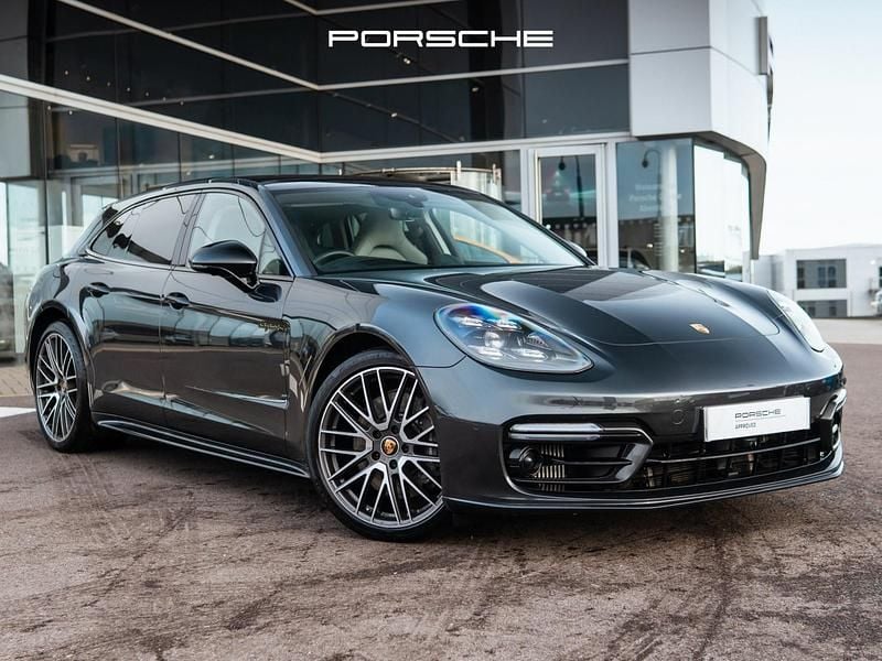 Grey Used 2022 Porsche Panamera Platinum Edition Estate | £68,000 (A bit pricey) - Image 1/4