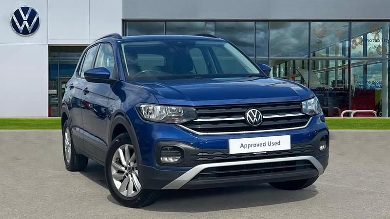 Reef blue metallic Used 2022 VW T-Cross Edition SUV | £16,968 (Fair price) - Image 1/1
