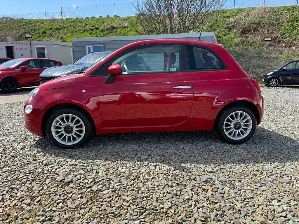 Used Fiat 500 Pop Star 69 HP (50 kW) 2016 Red Hatchback