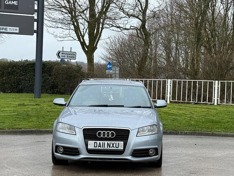 Used Audi A3 Sportback S-Line 2011 Silver Hatchback