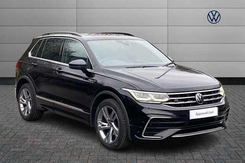 Used VW Tiguan R-line Edition 150 HP (110 kW) 2023 Black SUV