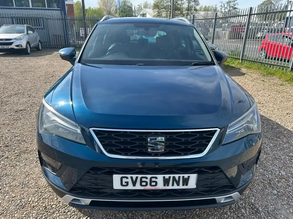 Second-hand Seat Ateca 4Drive 190 CP (139 kW) 2017 Albastru SUV